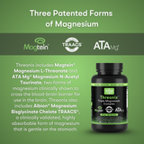 You Vites Threonix - Triple Magnesium Complex - 200 mg - 120 Capsules