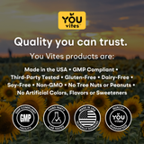 You Vites Summer Days - Vitamin D3+K2 - 5000 IU D3 & 100 mcg K2 MK-7, with BioPerine - 90 Capsules